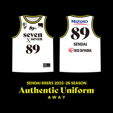 【受注販売】オーセンティックユニフォーム 2025-26 (AWAY)
